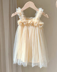 Sweet Rose Tutu-Kleid - Gelb
