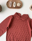 Delilah Knit Top - Red