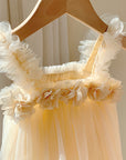Sweet Rose Tutu-Kleid - Gelb