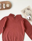 Delilah Knit Top - Red