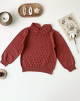 Delilah Knit Top - Red