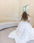 Isabella Special Occasion Dress - Full Length with removable train (Made to Order) MK008