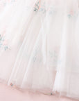 Floral Embroidery Girl Dress