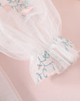 Floral Embroidery Girl Dress