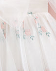 Floral Embroidery Girl Dress