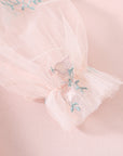 Floral Embroidery Girl Dress