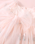 Floral Embroidery Girl Dress