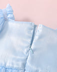 Princess Puff Sleeve Party Romper