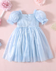 Princess Puff Sleeve Party Dress