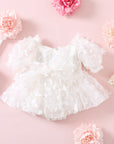 MIK & ME White Butterfly Romper (Best Seller ๐ค)