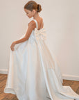 Sophia Mikado Flower Girl Dress MIK & ME Exclusive (Made to order) MK003