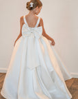 Sophia Mikado Flower Girl Dress MIK & ME Exclusive (Made to order) MK003