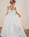 Sophia Mikado Flower Girl Dress MIK & ME Exclusive (Made to order) MK003