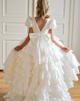 Isabella Special Occasion Dress - Full Length with removable train (Made to Order) MK008