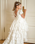 Isabella Special Occasion Dress - Full Length with removable train (Made to Order) MK008