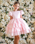 Isabella Special Occasion Dress - Knee Length (Made to order) MK009