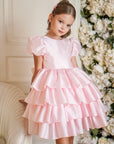Isabella Special Occasion Dress - Knee Length (Made to order) MK009