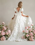 Isabella Special Occasion Dress - Full Length with removable train (Made to Order) MK008