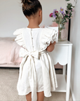Mik & Me Exclusive Linen Dress (Perfect for flower girls)