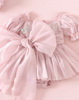 Princess Party Romper - Pink