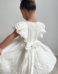 Mik & Me Exclusive Linen Dress (Perfect for flower girls)