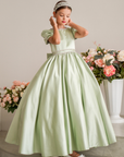 Emerald Garden Dress & Matching Hairband
