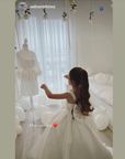 Sophia Mikado Flower Girl Dress MIK & ME Exclusive (Made to order) MK003