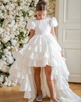 Isabella Special Occasion Dress - Full Length with removable train (Made to Order) MK008