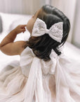 Mik & Me Exclusive - Flora Kleid & Haarspange Zartrosa