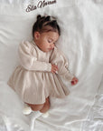 Alena Strickkleid - Beige