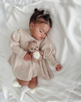 Alena Strickkleid - Beige