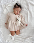 Alena Strickkleid - Beige
