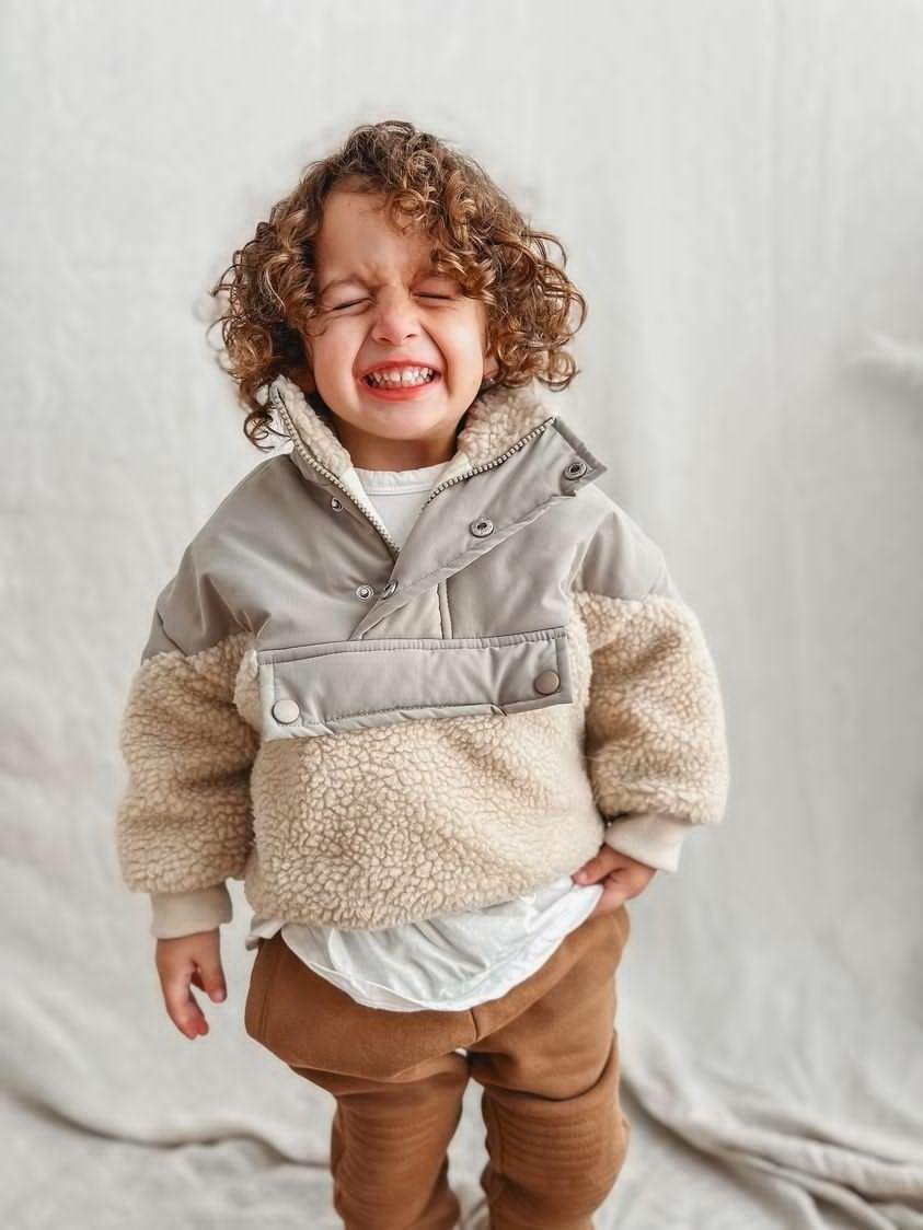 Baby sherpa pullover outlet