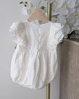 Mik & Me Exclusive Romper - 100% Linen/Organic Cotton (Shipped within 2 days)