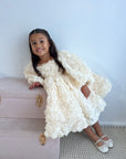 Rose Dress - Ivory (Made to order) MK033