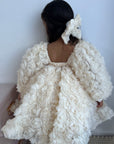 Rose Dress - Ivory (Made to order) MK033