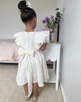 Mik & Me Exclusive Linen Dress (Perfect for flower girls)