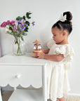 Mik & Me Exclusive Linen Dress (Perfect for flower girls)