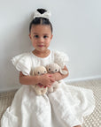 Mik & Me Exclusive Linen Dress (Perfect for flower girls)