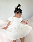 Mik & Me Exclusive Linen Dress (Perfect for flower girls)