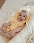 Mik & Me Exclusive Romper - 100% Linen/Organic Cotton (Shipped within 2 days)