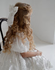 Hope-Kleid und Haarschleife (Auf Bestellung gefertigt)