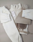Mik & Me Luxe Track Set - Cream