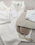 Mik & Me Luxe Track Set - Cream