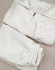 Mik & Me Luxe Track Set - Cream