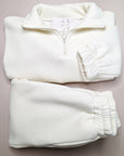 Mik & Me Luxe Track Set - Cream
