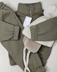Mik & Me Luxe Track Set - Khaki