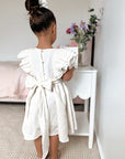 Mik & Me Exclusive Linen Dress (Perfect for flower girls)
