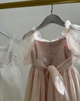 Mik & Me Exclusive - Flora Romper Dress & Matching Hair Bow