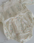 Vintage Rose Romper